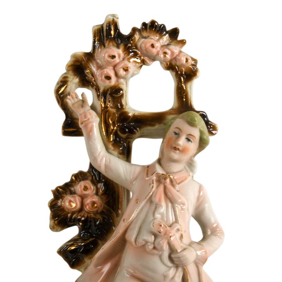 Pair of Antique German Bisque Figures-8