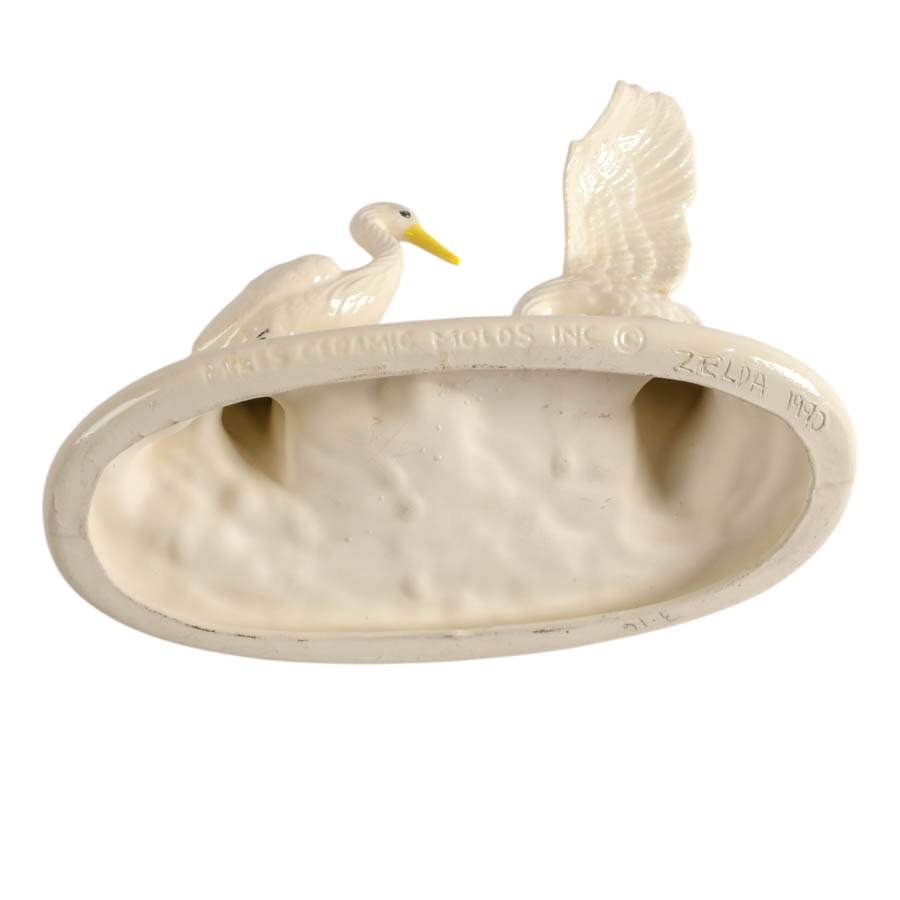 First Ceramic Molds Incorporated Egret Statue-7