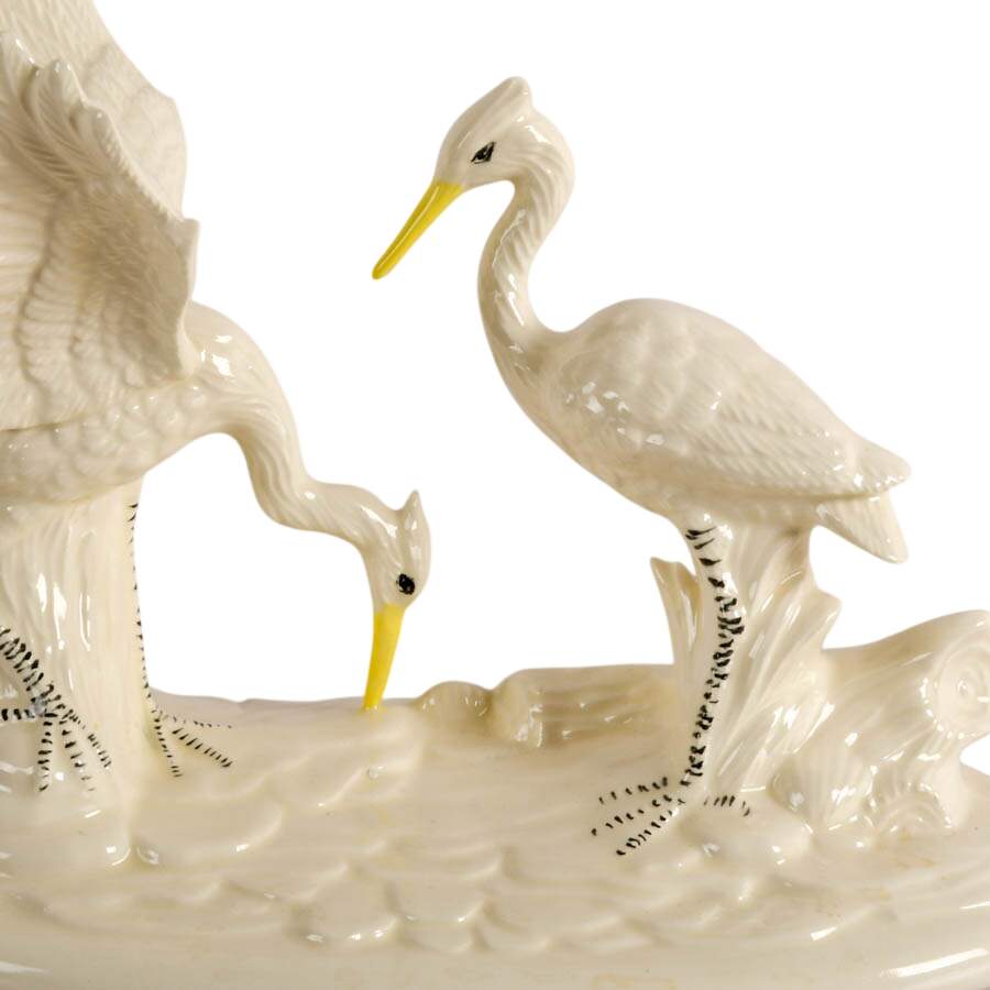 First Ceramic Molds Incorporated Egret Statue-2