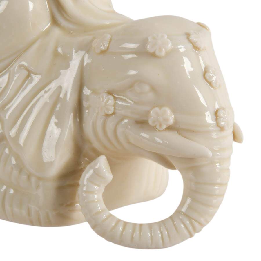 Blanc de Chine Bodhidharma Figurine-6