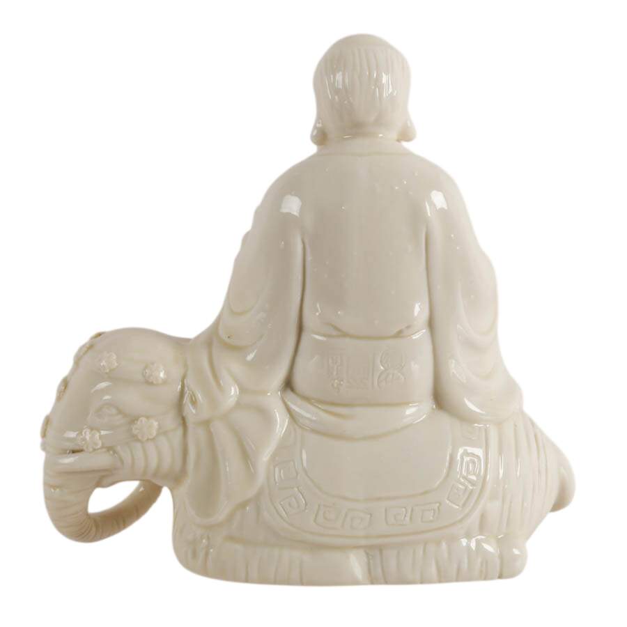 Blanc de Chine Bodhidharma Figurine-4