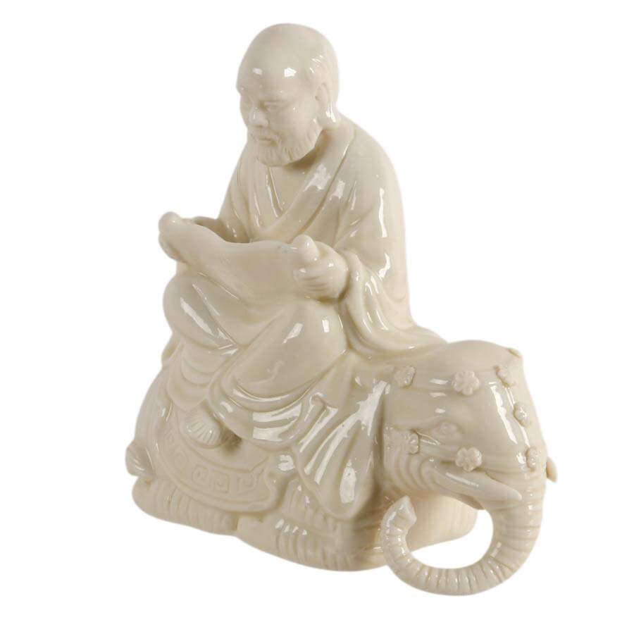 Blanc de Chine Bodhidharma Figurine-2