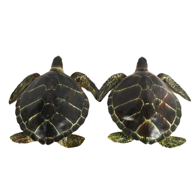 Pair of Decorative Rubber Sea Turtles-3