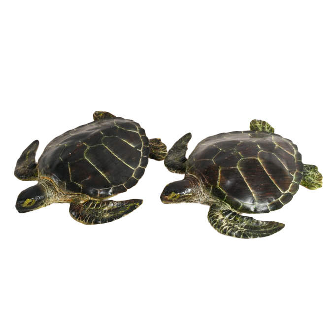 Pair of Decorative Rubber Sea Turtles-2