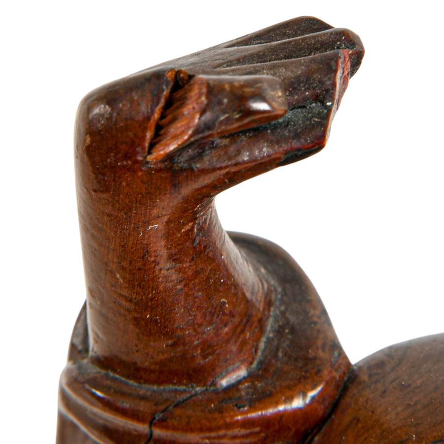 Hand-Carved Rosewood Buddha Statue-5
