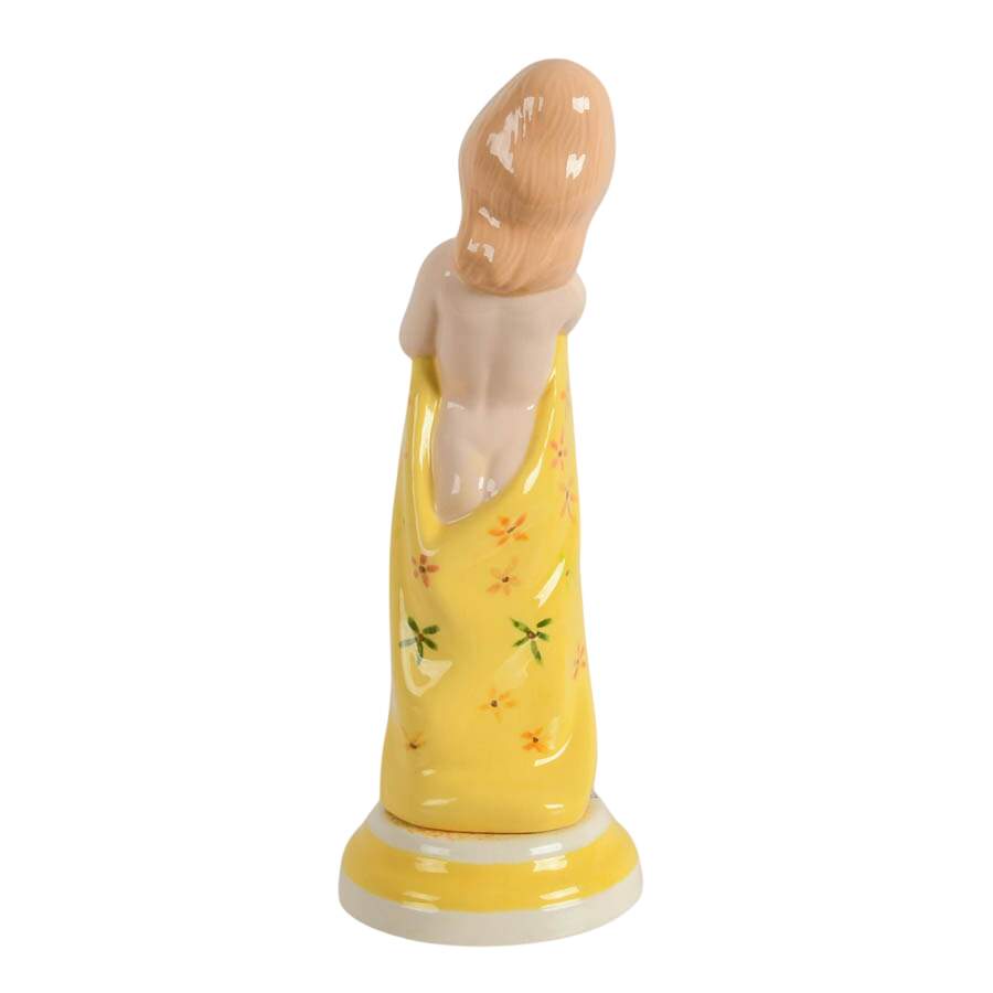 Signed Ruth Auctien Counting Game Porcelain Figurine-5