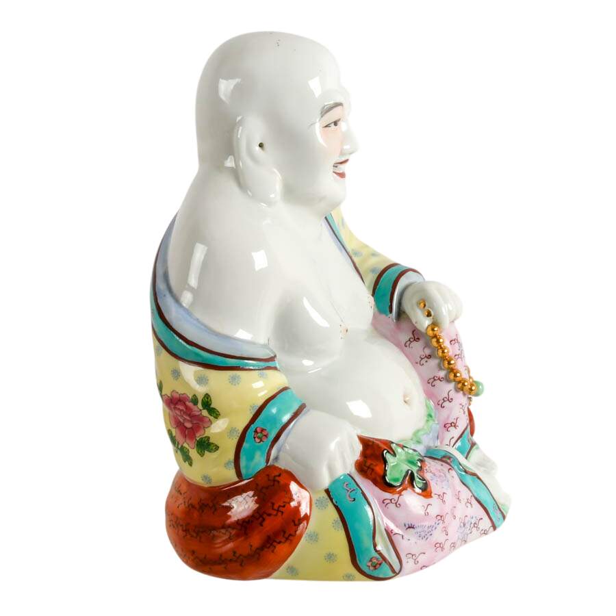 Traditional Chinese Ceramic Buddha Home Temple Sculpture-6