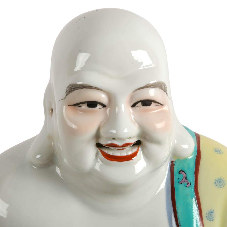 Traditional Chinese Ceramic Buddha Home Temple Sculpture-2