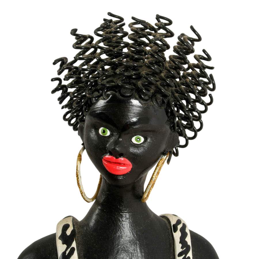Handcrafted Terracotta African Sculpture-3