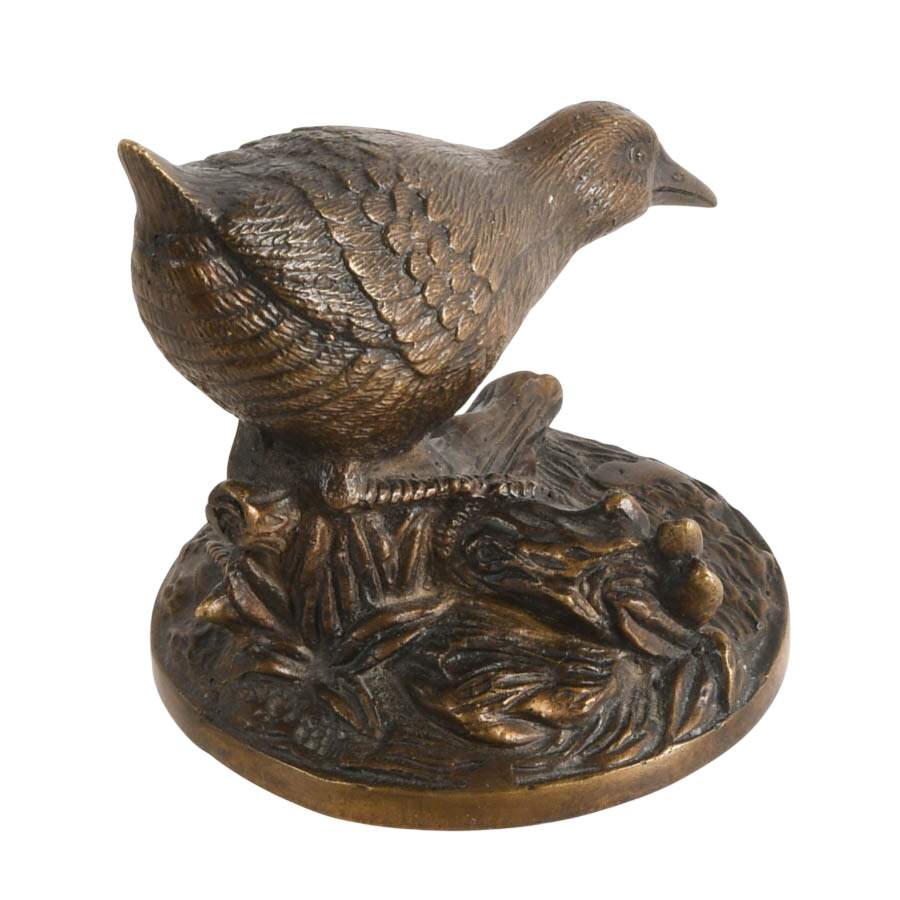 Spelter Shorebird Figure After Isidore Jules Bonheu-3