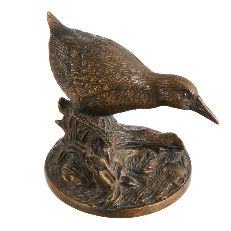 Spelter Shorebird Figure After Isidore Jules Bonheu-2
