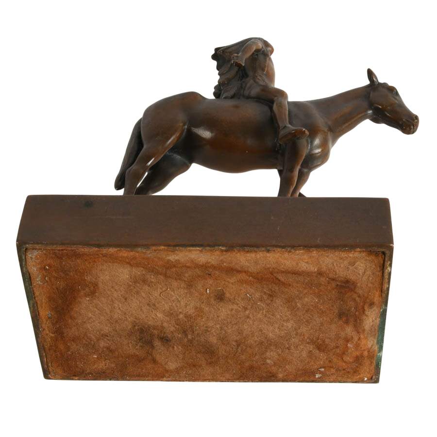 Antique "Appeal to the Great Spirit" Bronze After Cyrus Edwin Dallin-9