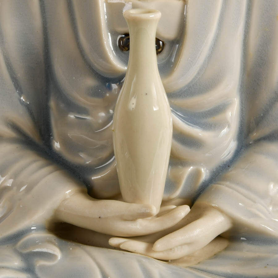 Chinese Guan Yin Porcelain Figure-6