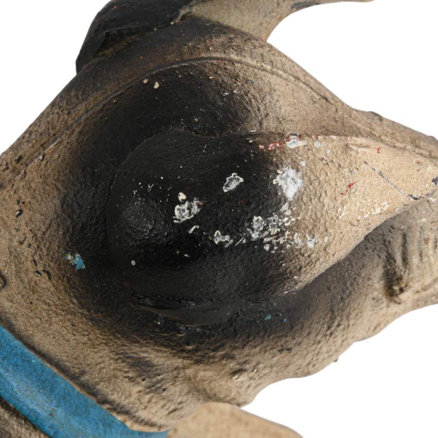 French Cochon-Style Cast Iron Carousel Pig-7