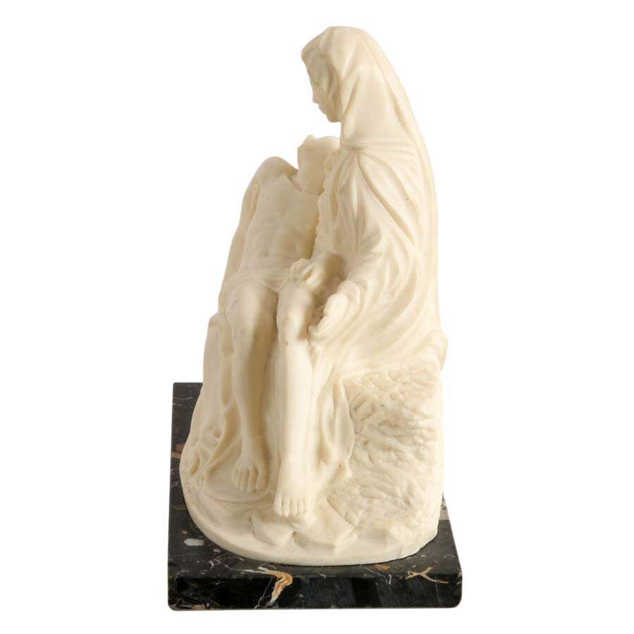 Michelangelo's Pietà Resin and Stone Sculpture-3