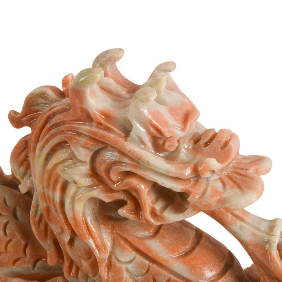 Hand-Carved Chinese Stone Dragon-5
