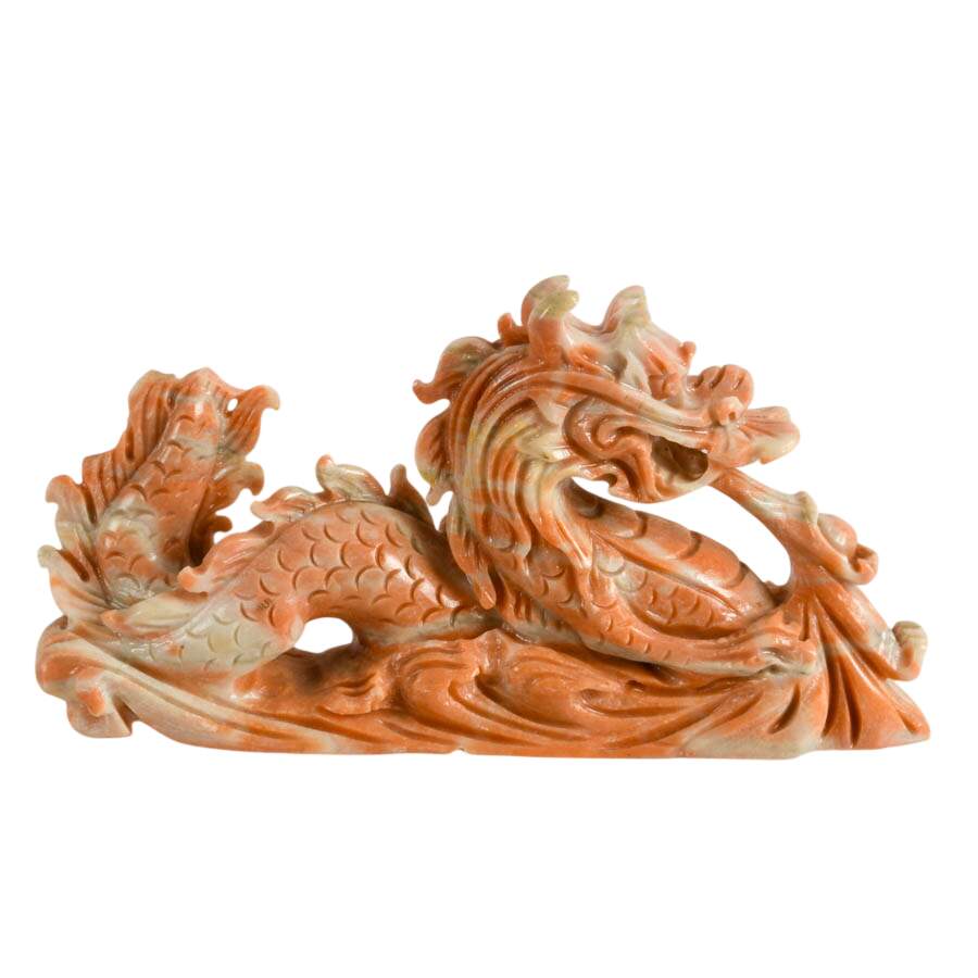 Hand-Carved Chinese Stone Dragon-4