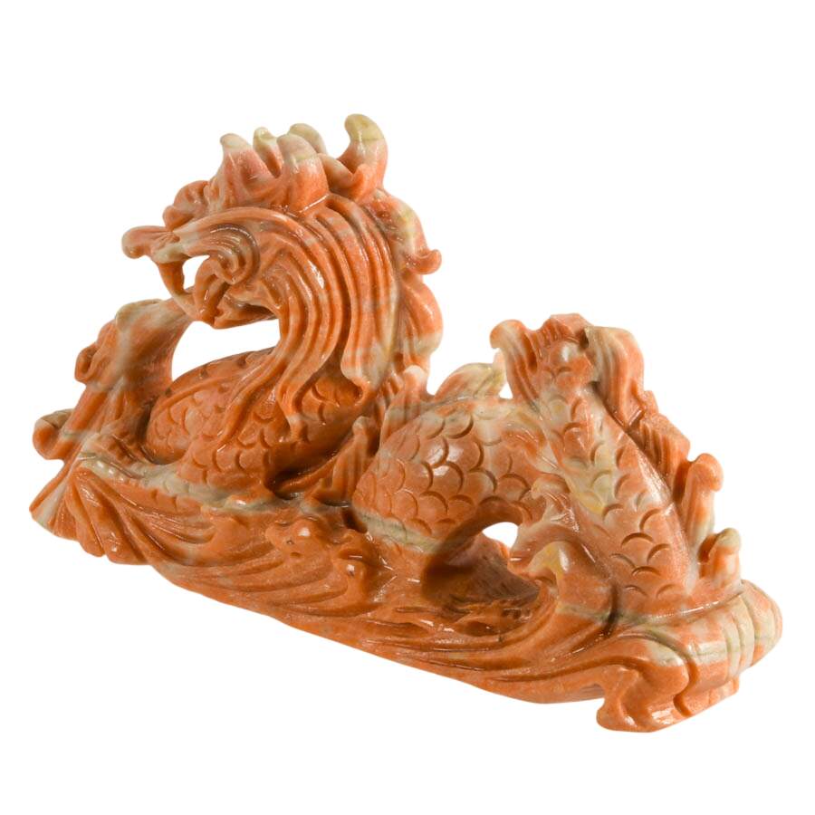 Hand-Carved Chinese Stone Dragon-2