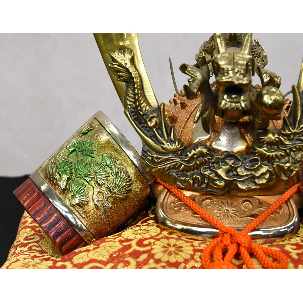 Children's Day Great Dragon Samurai Kabuto Decoration Helmet-8