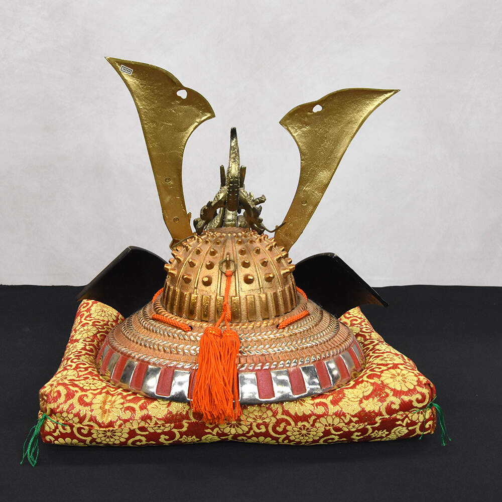 Children's Day Great Dragon Samurai Kabuto Decoration Helmet-4