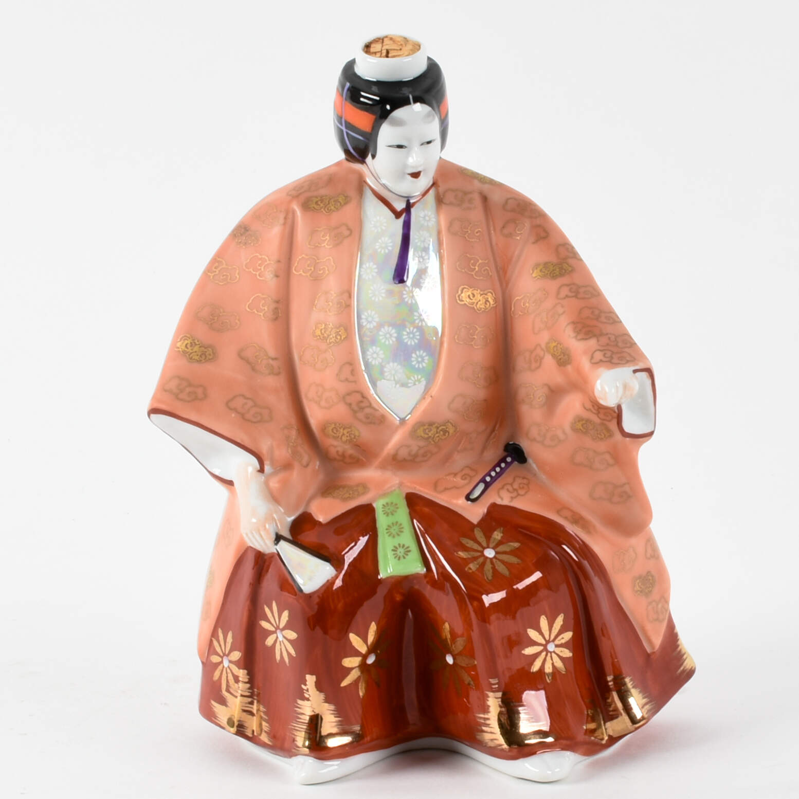 Sumo Rikishi in His Yucata Decanter-1
