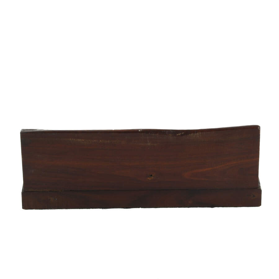 Carved Wood Six Piper Holder Display-4
