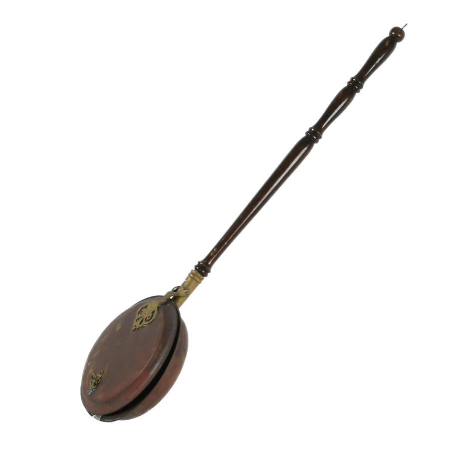 Antique Copper Bed Warmer-2