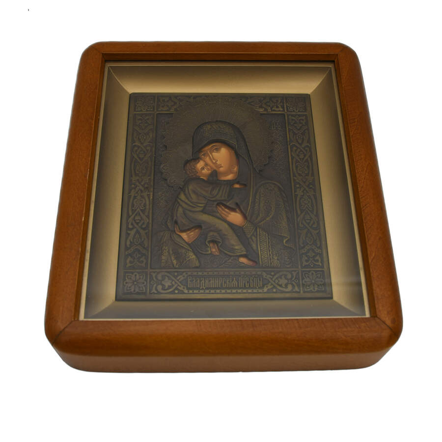 Russian Frame of the Mother of God From Vladimirsky Cathedral-1