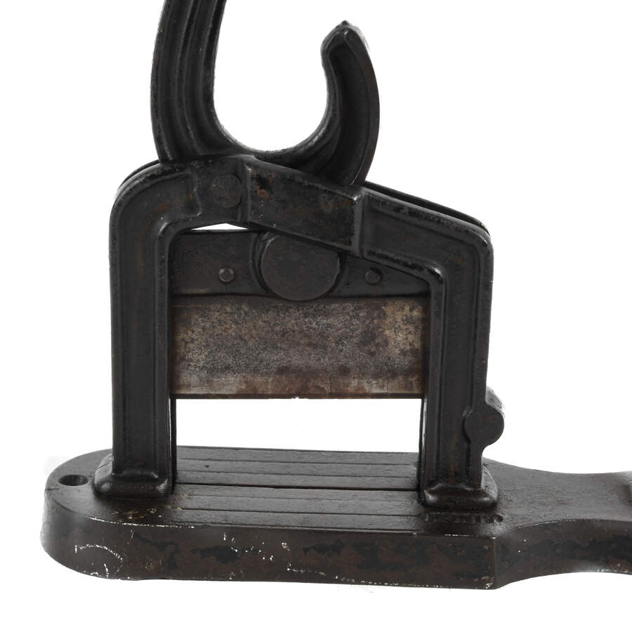 Antique Rex Cast Iron Tobacco Cutter-4
