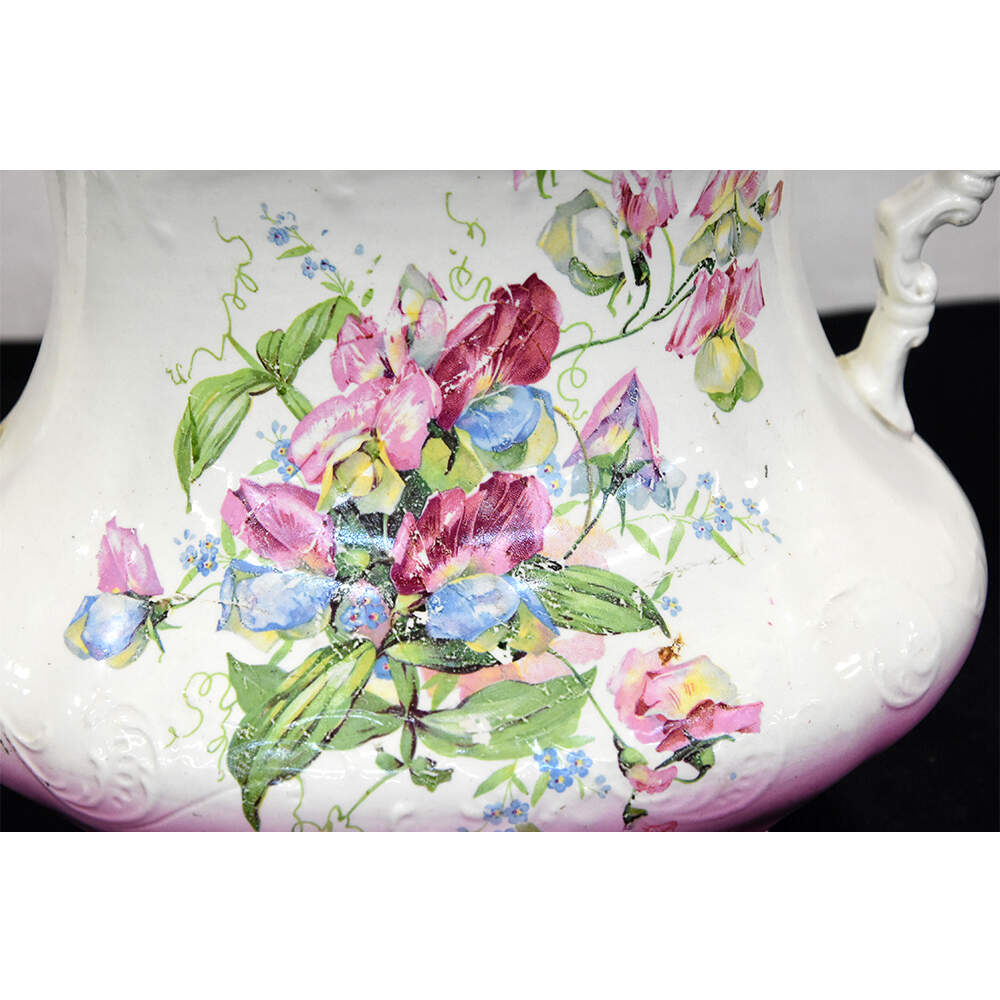 Sterling China Sweet Pea 7-Piece Toilet Set-11