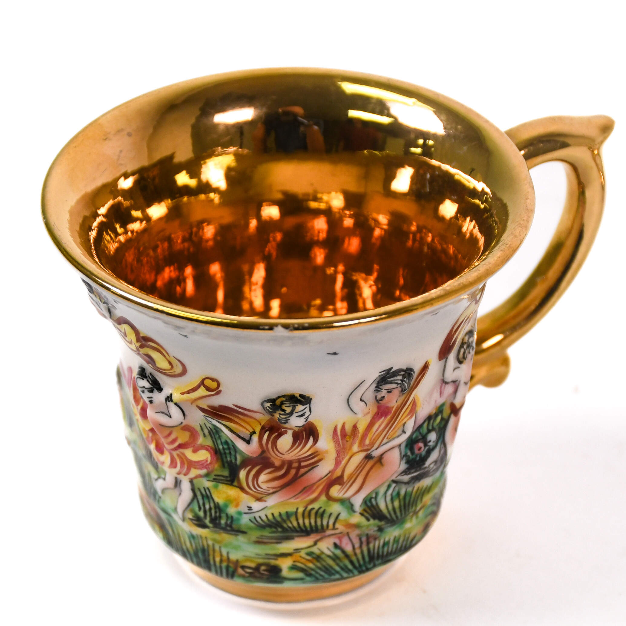Capodimonte MAS 2 Piece Teacup and Saucer Set-4