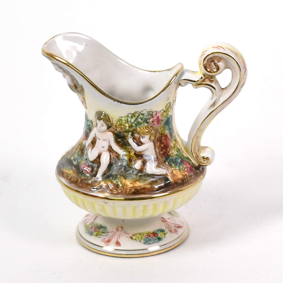 Capodimonte MAS Dragons and Cupids Tea Set-12