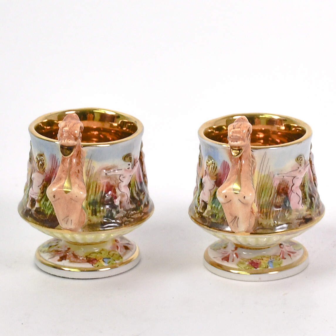 Capodimonte MAS Dragons and Cupids Tea Set-5