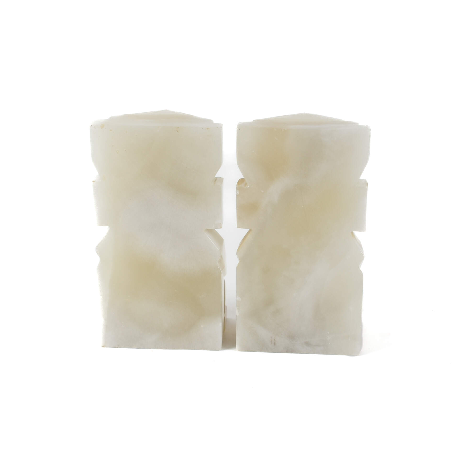 Aztec Onyx Figure Bookends-4