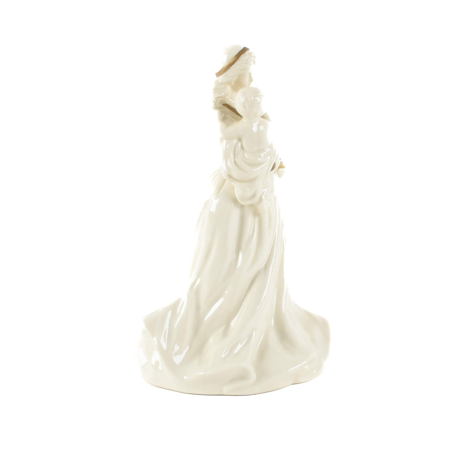 Mother and Child Sculpture "I Could Have Danced All Night" Music Box-3