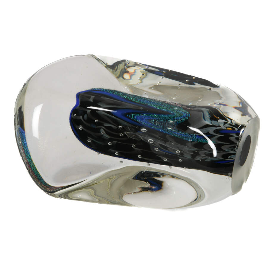 Signed KARG Glass Art Paperweight-8