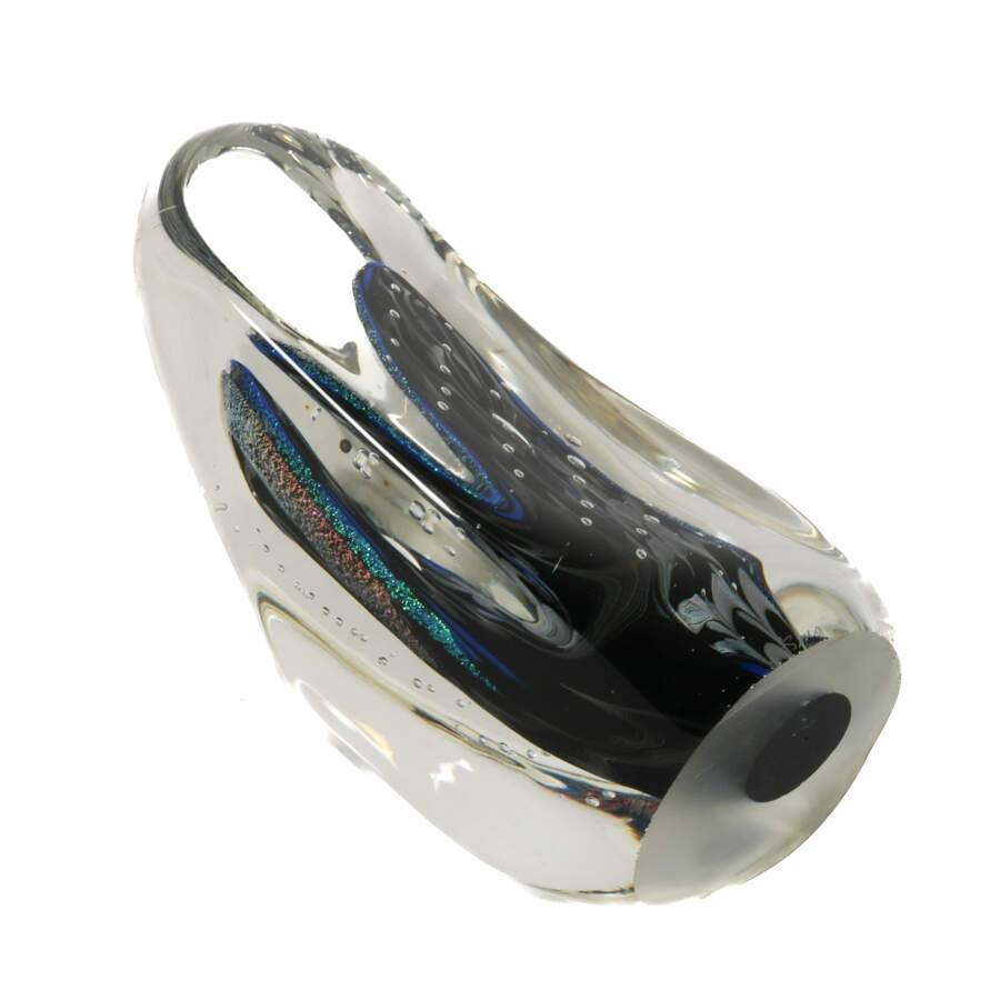 Signed KARG Glass Art Paperweight-7