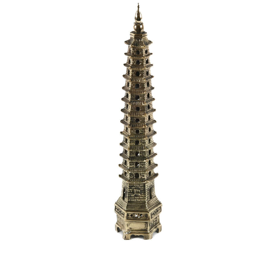 14'' Buddhist Pagoda Temple Model-1