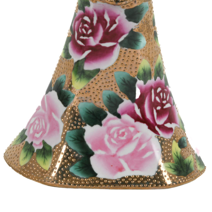 Pair of Pottery Roses Wall Pockets-7
