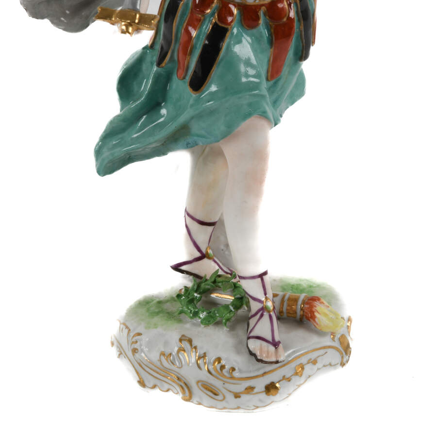 Pair of French Porcelain Figures in the Style of Meissen-8