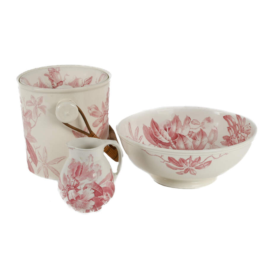 English  Transferware Wash Set-2