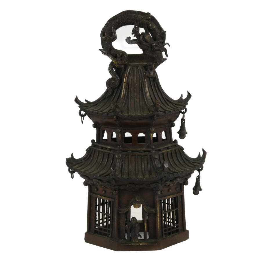 Chinese Metal Pagoda-1