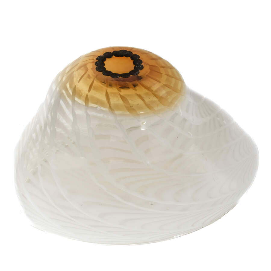 Italian Glass Center Bowl-5