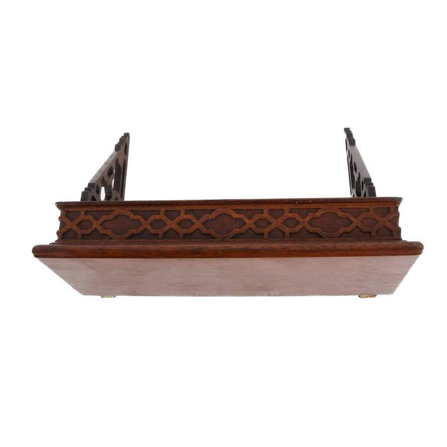 Carved Mahogany Wood Shelf-2