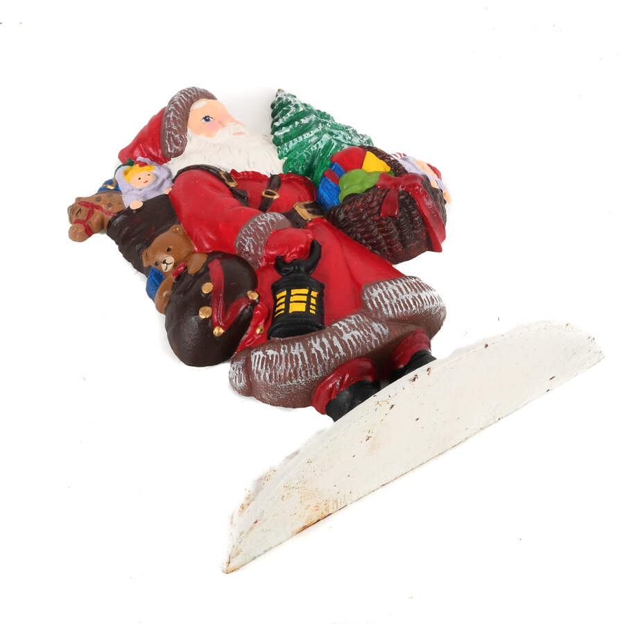 Santa Cast Iron Doorstop-7
