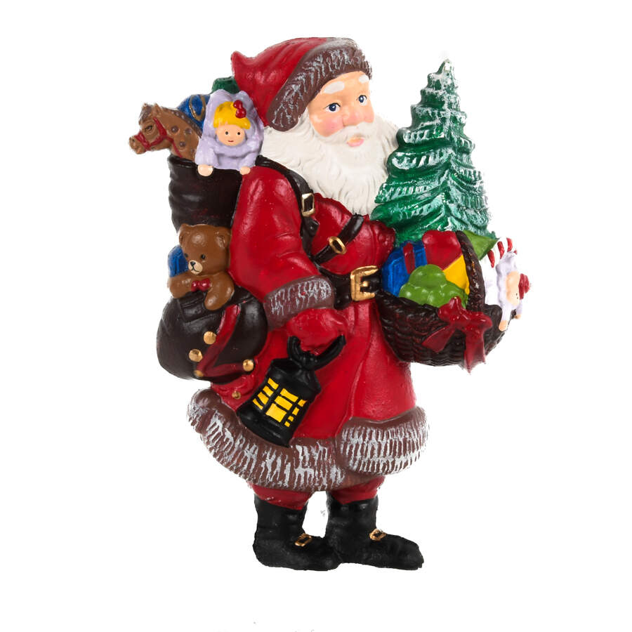Santa Cast Iron Doorstop-1