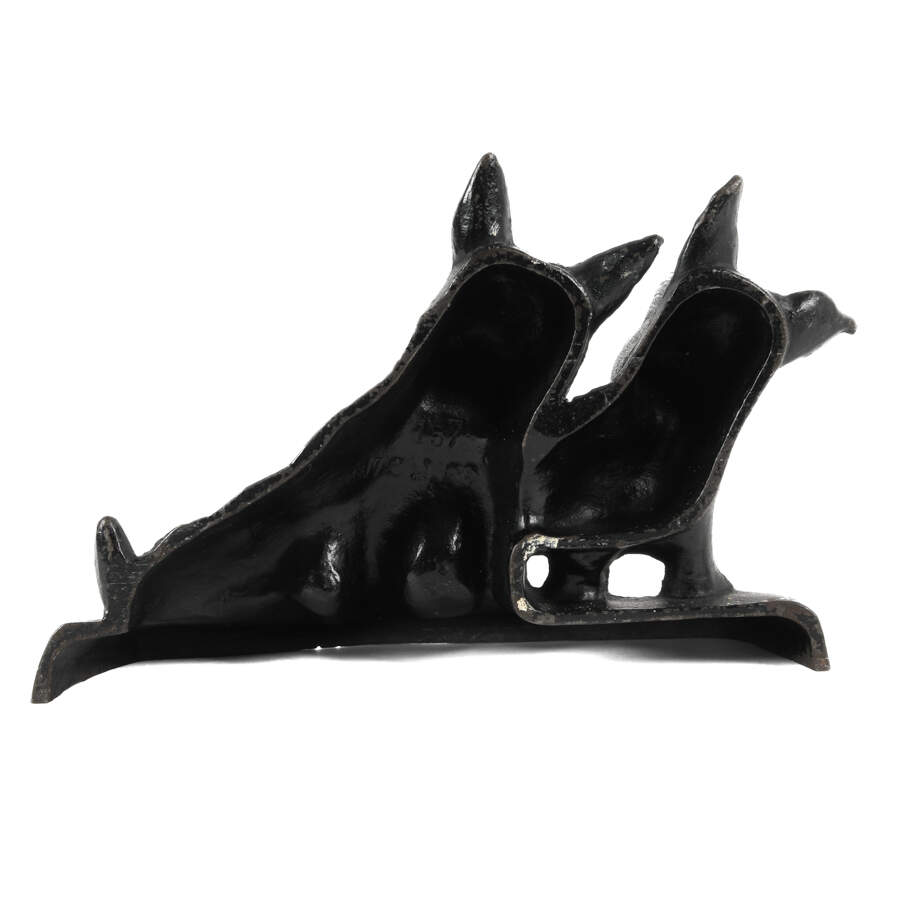 Cast Iron Scotty Dogs Door Stopper-5
