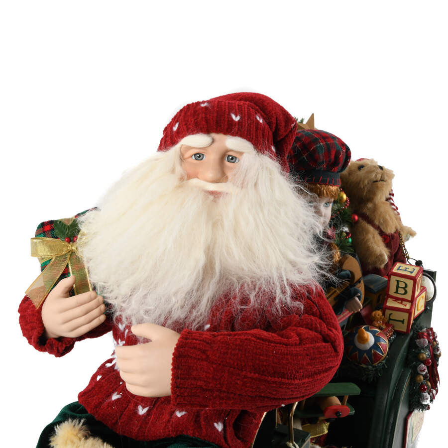 Christmas Santa and Reindeer Decorations-2