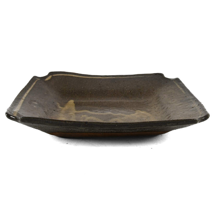 Stoneware Drip Glaze Tray-1