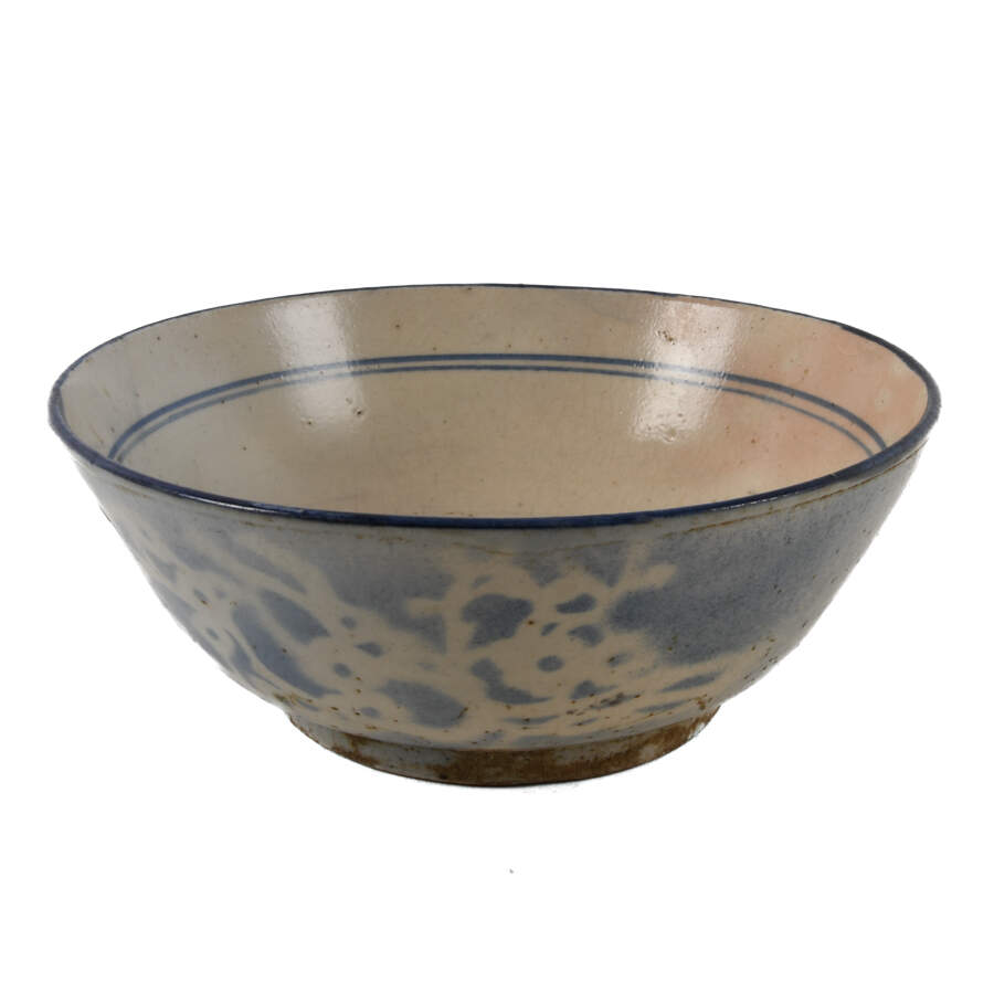 Antique Chinese Blue and White Bowl-3